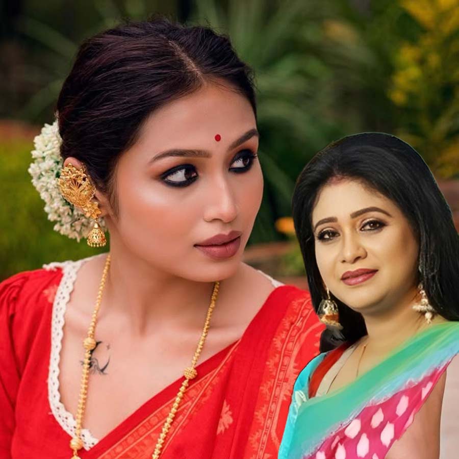 পয়লা বৈশাখে কী ভাবে মেকআপ করলে গরমেও নষ্ট হবে না? শেখাচ্ছেন কেয়া শেঠ।