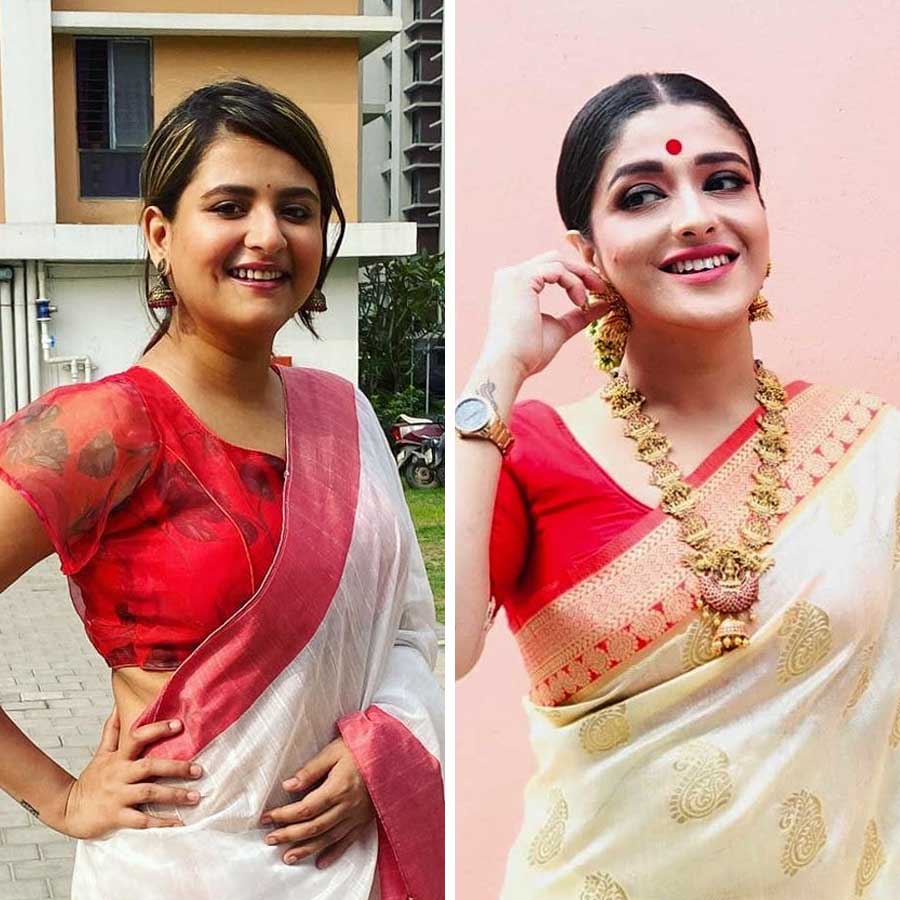 New mothers Rupsha Chatterjee and Anindita Roychowdhury are not maintaining any diet on Poila Baisakh