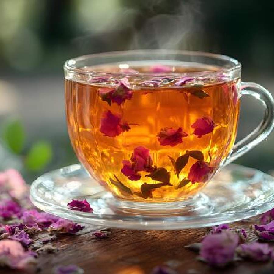 How to make health drink or herbal tea with 5 ingredients for glowing skin