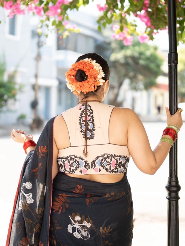 Swastika Mukherjee’s new dress up with designer Parama new look reveals on Bengali new year