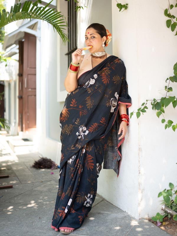Swastika Mukherjee’s new dress up with designer Parama new look reveals on Bengali new year