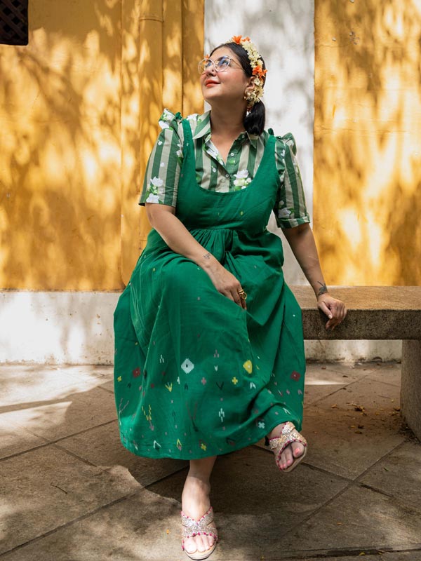 Swastika Mukherjee’s new dress up with designer Parama new look reveals on Bengali new year