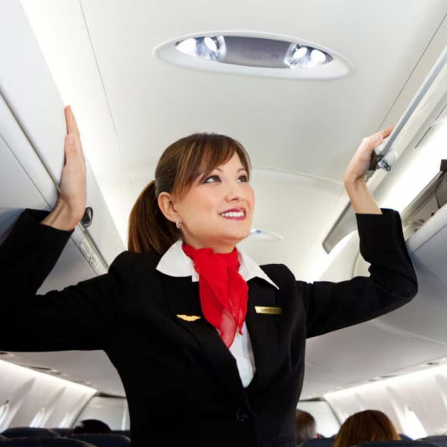 Flight attendant won 21 crore