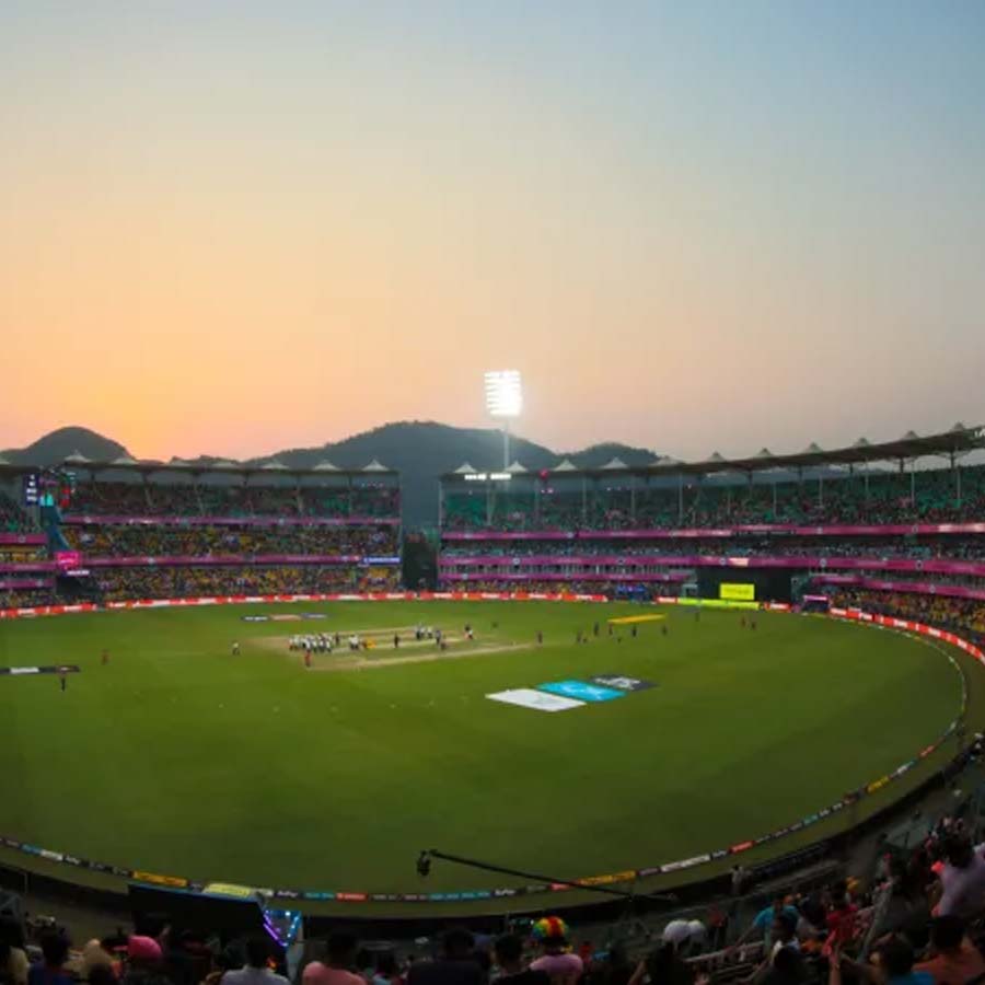 গুয়াহাটির বর্ষাপারা স্টেডিয়াম।
