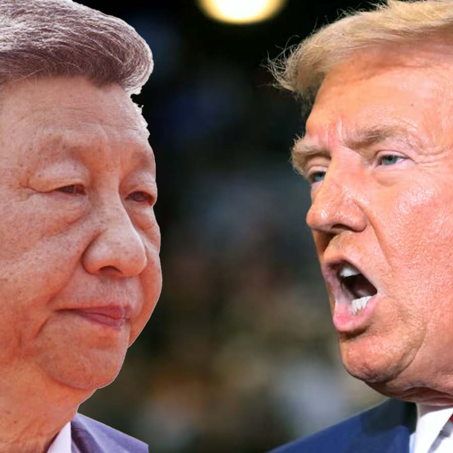 Donald Trump and Xi Jinping