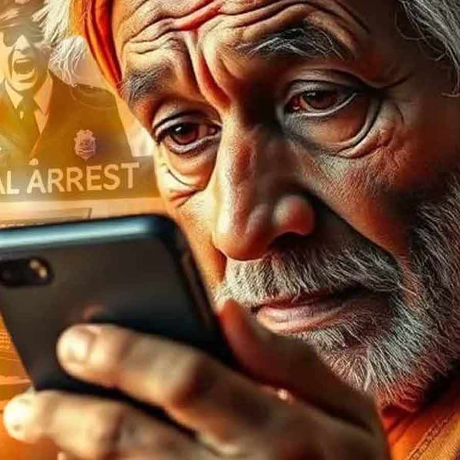 প্রতারণার শিকার সন্ন্যাসী।