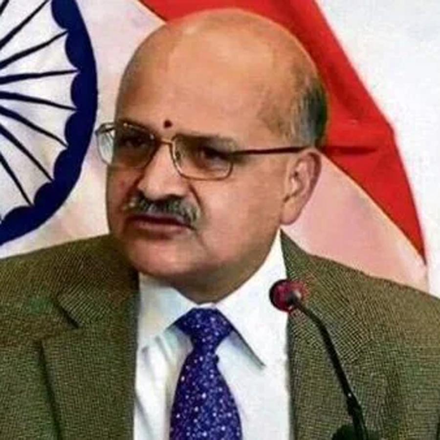 নীতি আয়োগের সিইও বি ভি আর সুব্রহ্মণ্যন।