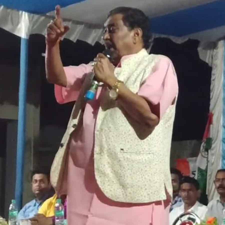 বাঁকুড়ার তৃণমূল সাংসদ অরূপ চক্রবর্তী।