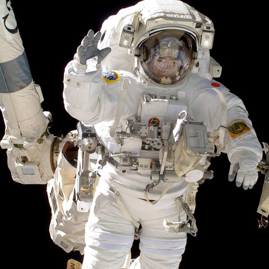 Astronauts used to wear condom like device in space to urinate