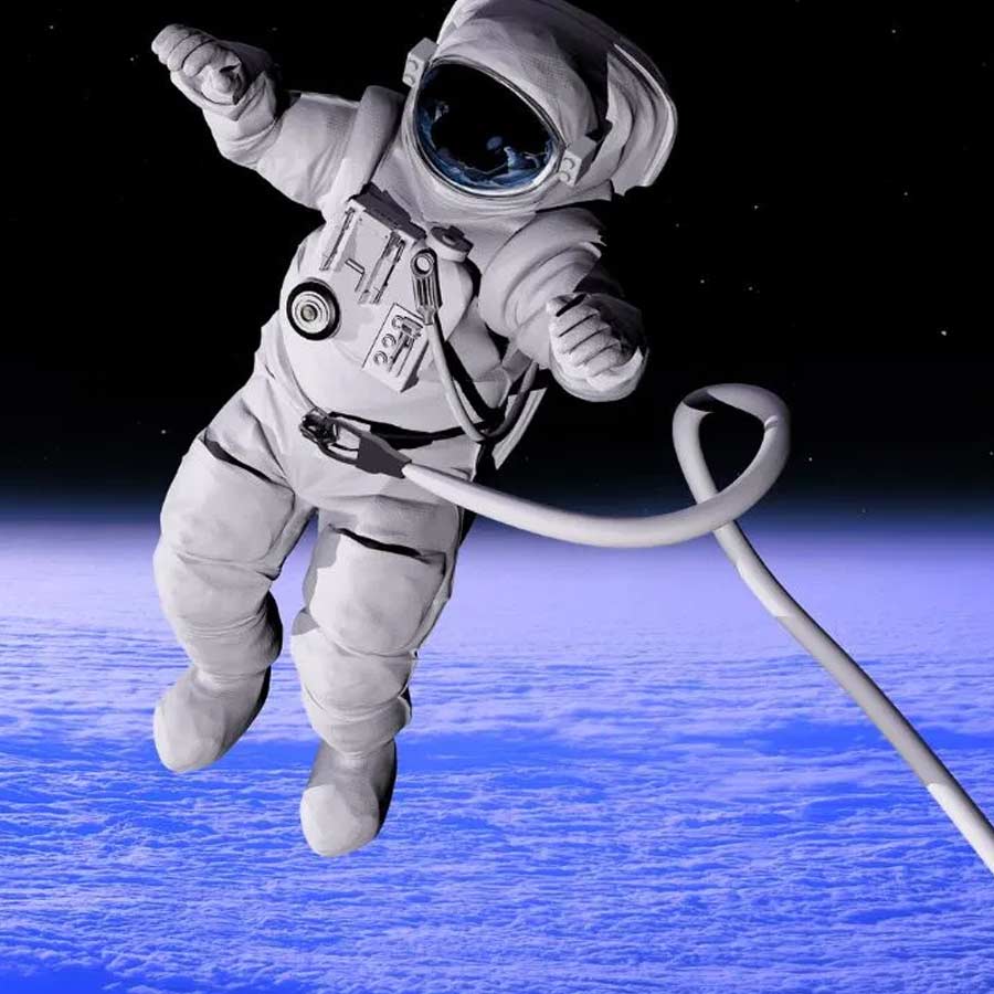 Astronauts used to wear condom like device in space to urinate