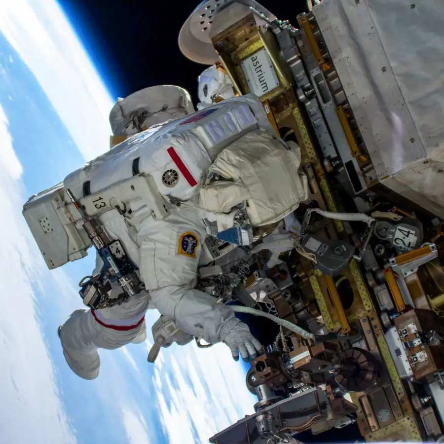 Astronauts used to wear condom like device in space to urinate