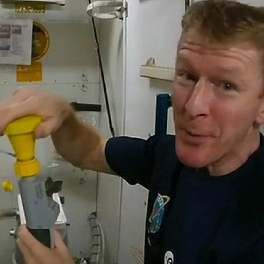 Astronauts used to wear condom like device in space to urinate
