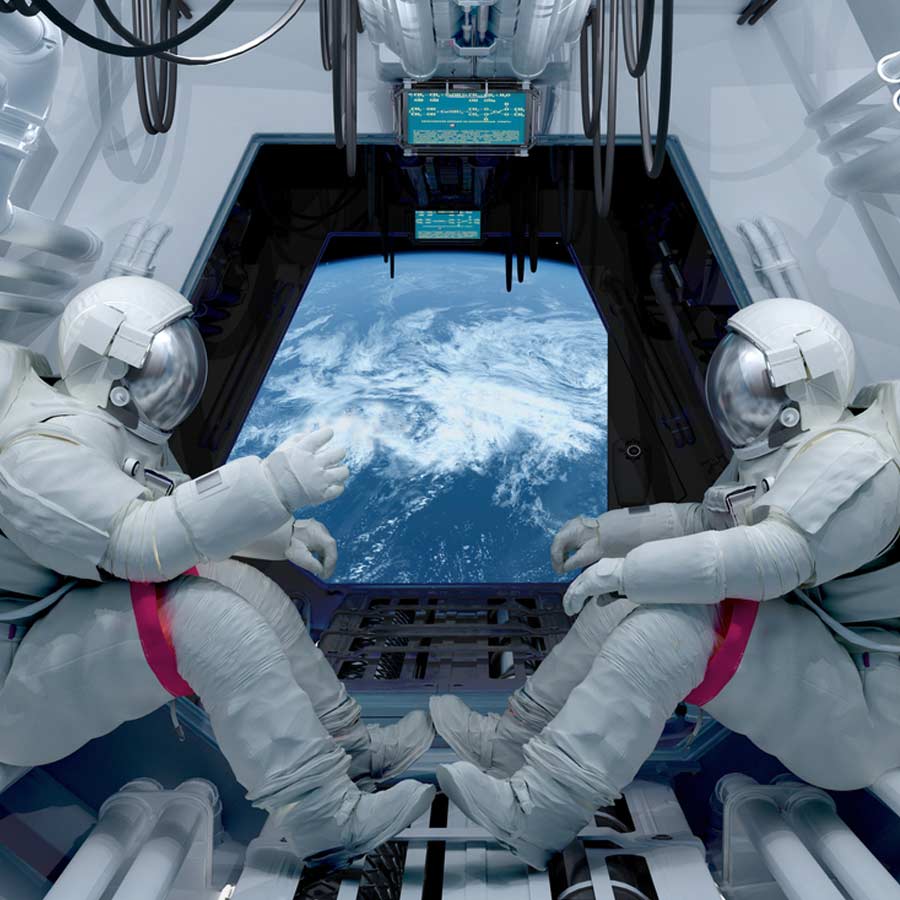 Astronauts used to wear condom like device in space to urinate