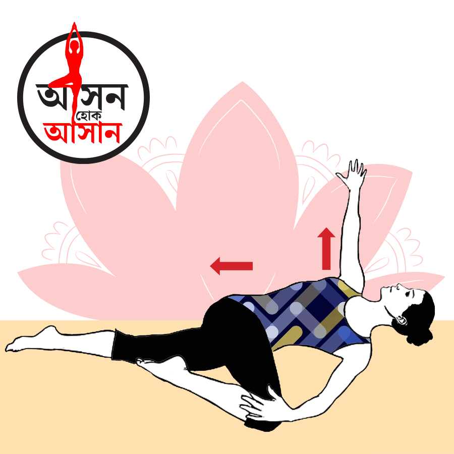 How to do Supta Matsyendrasana and what are the health benefits