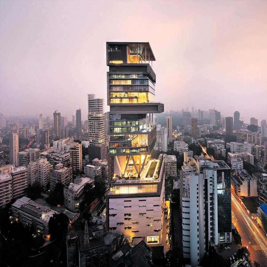 Antilia Mansion of Ambani