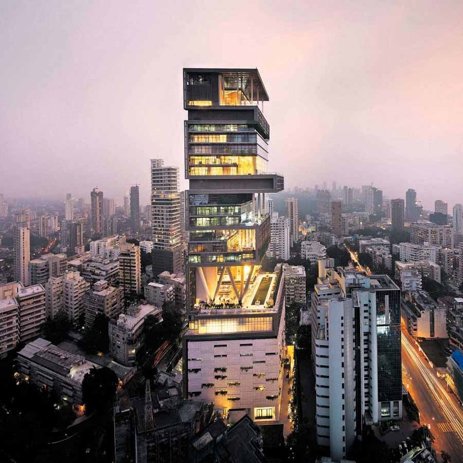 Antilia Mansion of Ambani