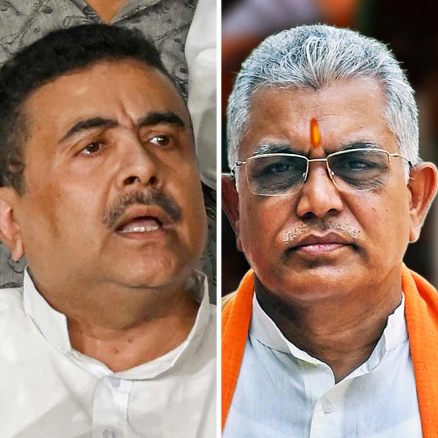 Suvendu Adhikari leads a protest rally on Murshidabad incident at Bhabanipur of Kolkata dgtl