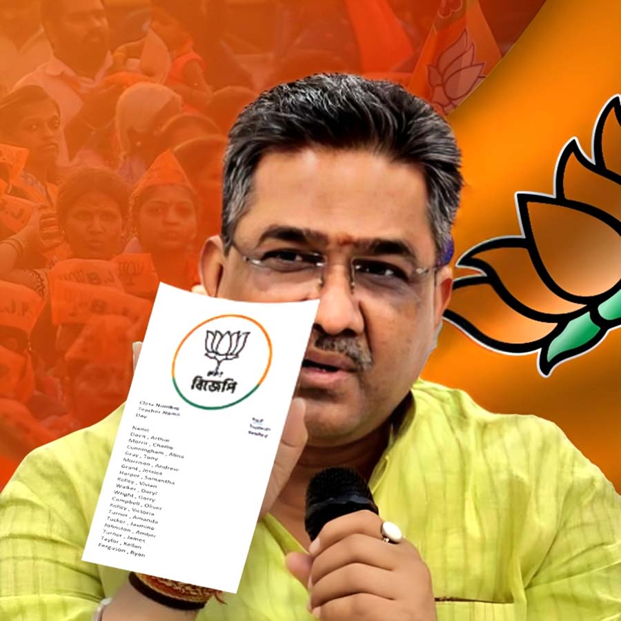 বঙ্গ বিজেপির দায়িত্বপ্রাপ্ত কেন্দ্রীয় পর্যবেক্ষক সুনীল বনসল।
