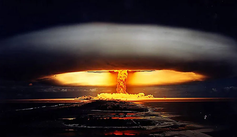 China tests Non Nuclear Hydrogen Bomb 15 times powerful than TNT blast
