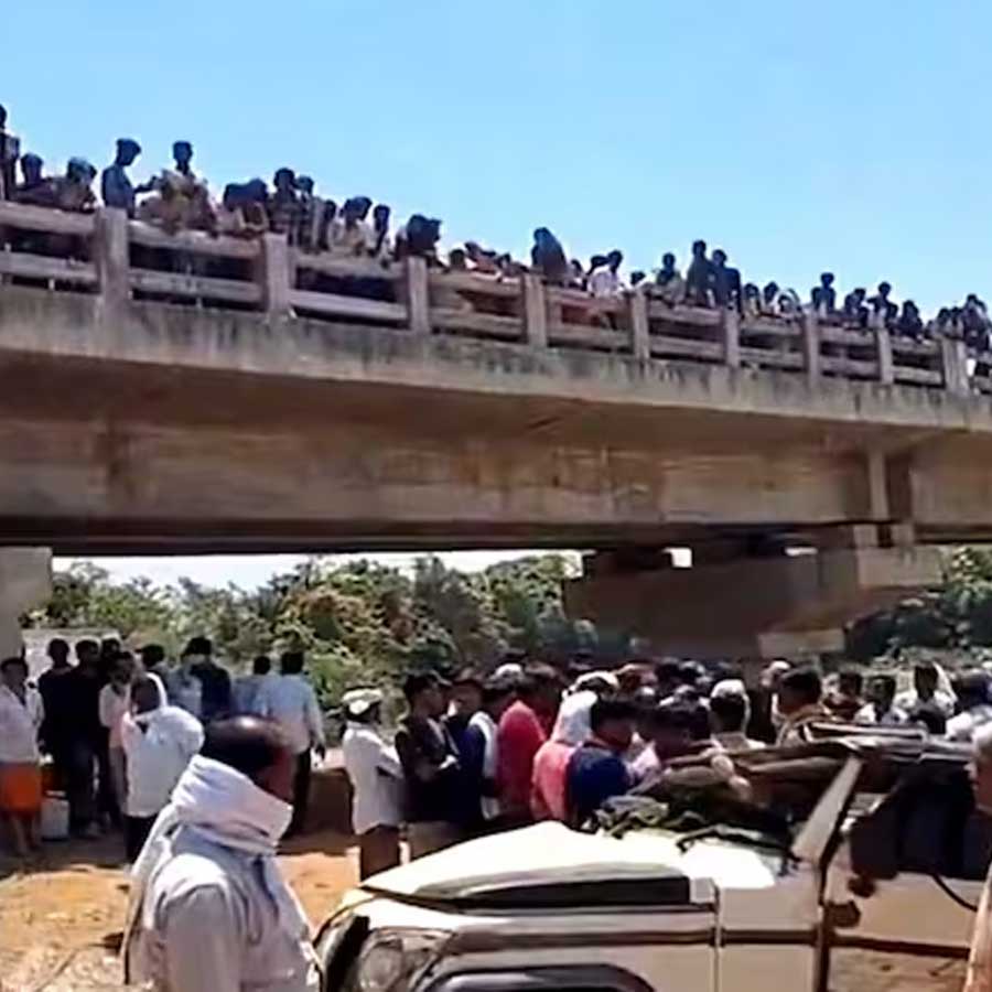 দুর্ঘটনার সেই দৃশ্য।