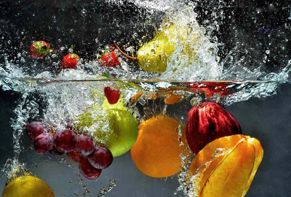 How to wash fruits thoroughly to remove dirt and pesticides which can affect health badly