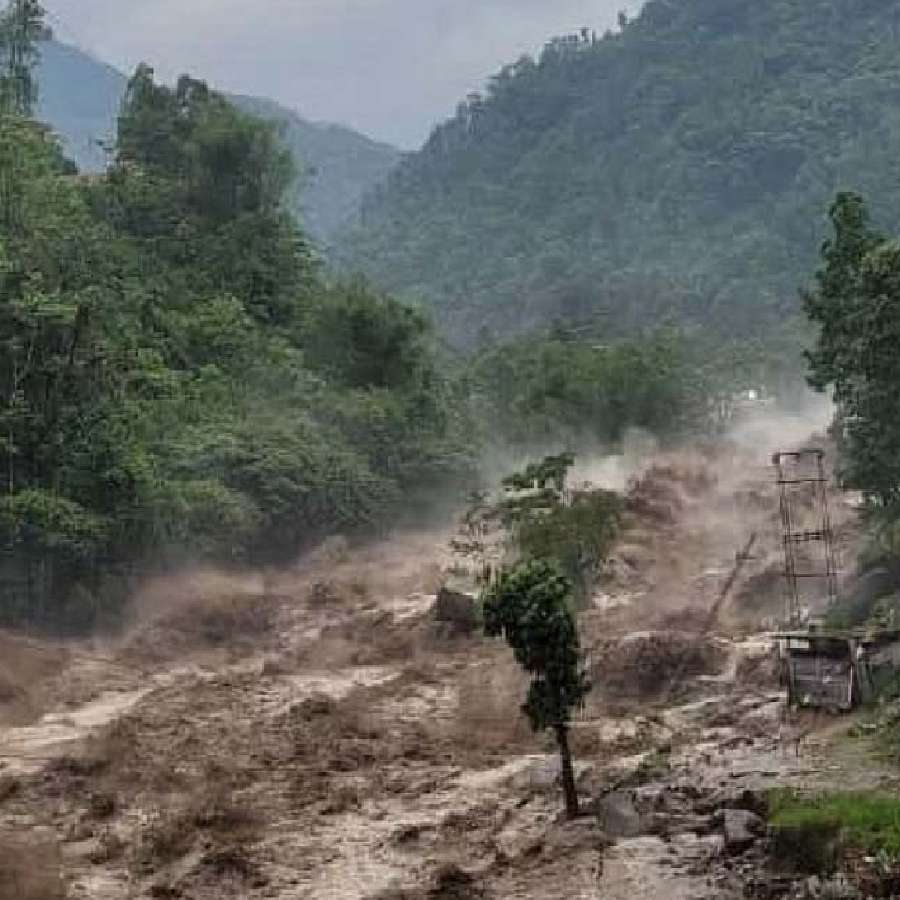 North Sikkim has been shut due to heavy rain and landslide