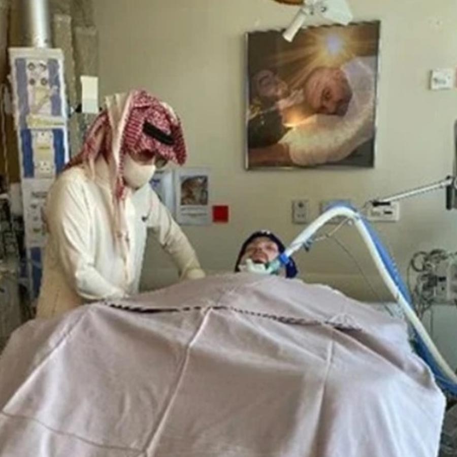 sleeping prince of Saudi Arab