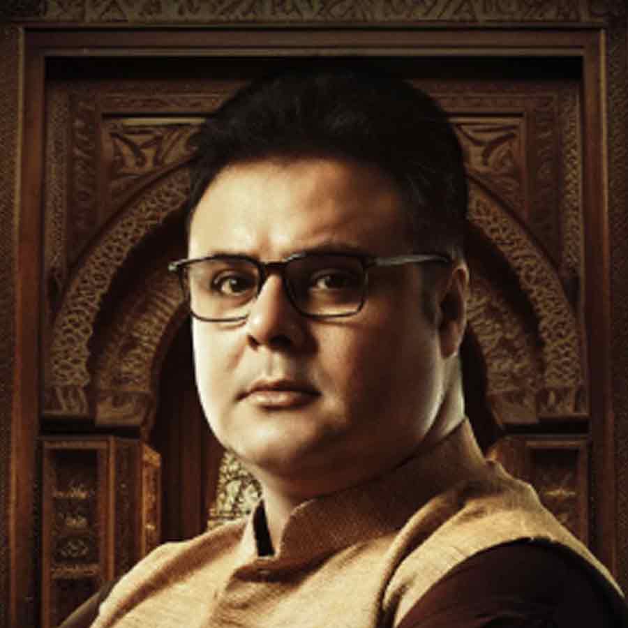 Actor Sujay Prasad Chatterjee acting a pokitical influencer in series Julie
