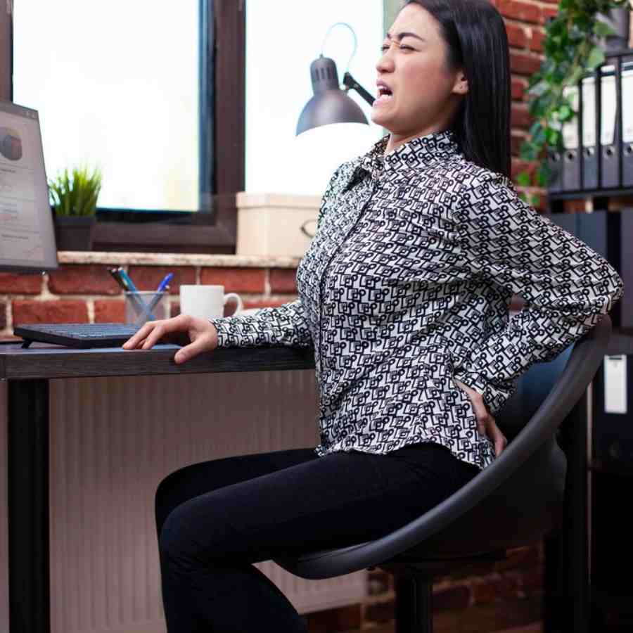 Prolonged Sitting can turn into Office Chair Butt syndrome, how to prevent it