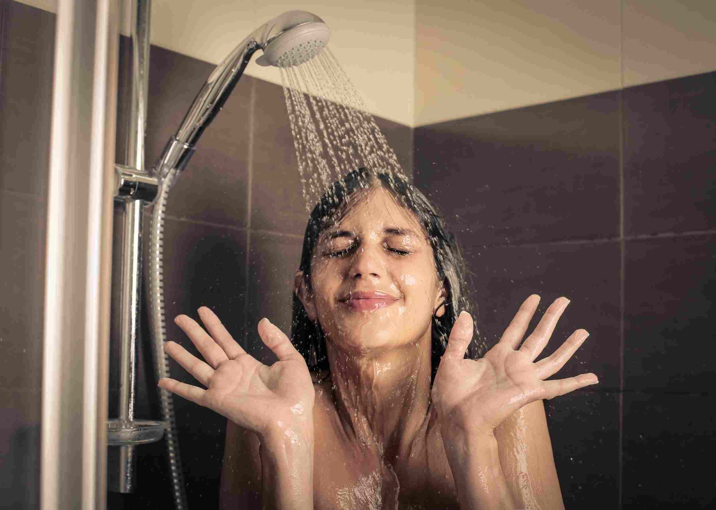 What is the best morning booster, hot coffee or cold water shower