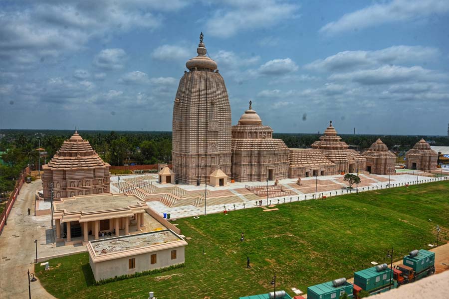 উদ্বোধনের অপেক্ষায় দিঘার জগন্নাথ মন্দির।