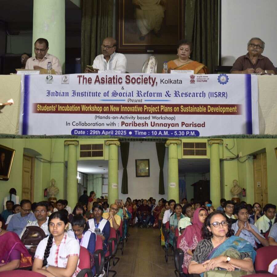Soma Banerjee, Vice Chancellor of the state's B.Ed University, and pediatric surgeon and author Sudarshan Sen were present as special guests.