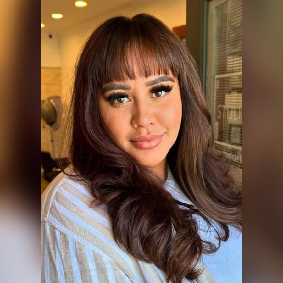 bangs haircut for women over 30 years old