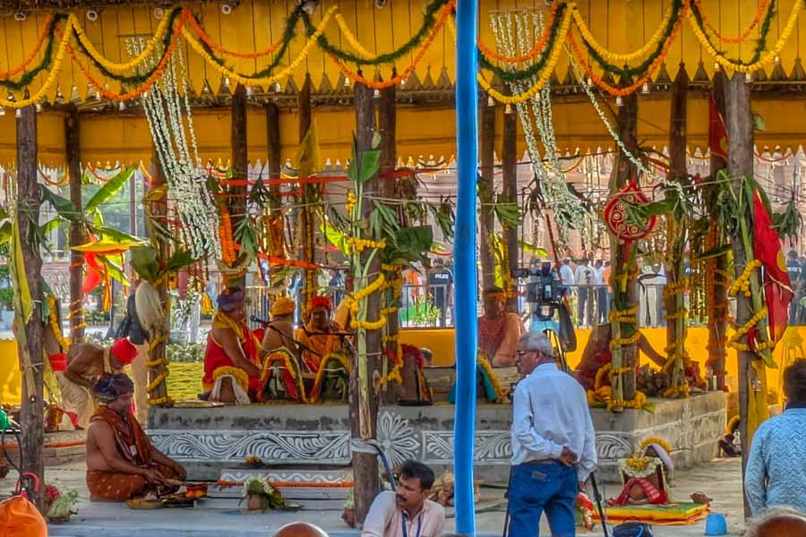 Exclusive images of Temple Opening Ceremony, Highlights, special Moments and its significance