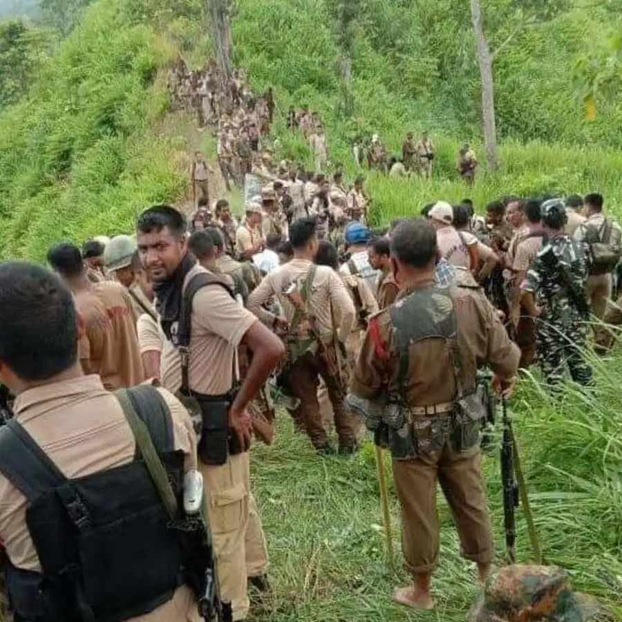 Three NSCN cadres killed security forces in Assam, arms and ammunition seized