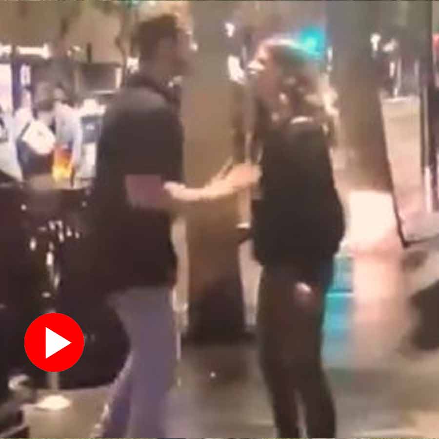 Video of brawl between a drunken young man and group of people