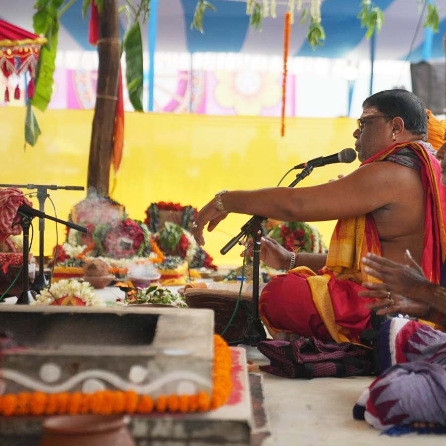 যজ্ঞ চলছে দিঘার জগন্নাথ মন্দিরে।