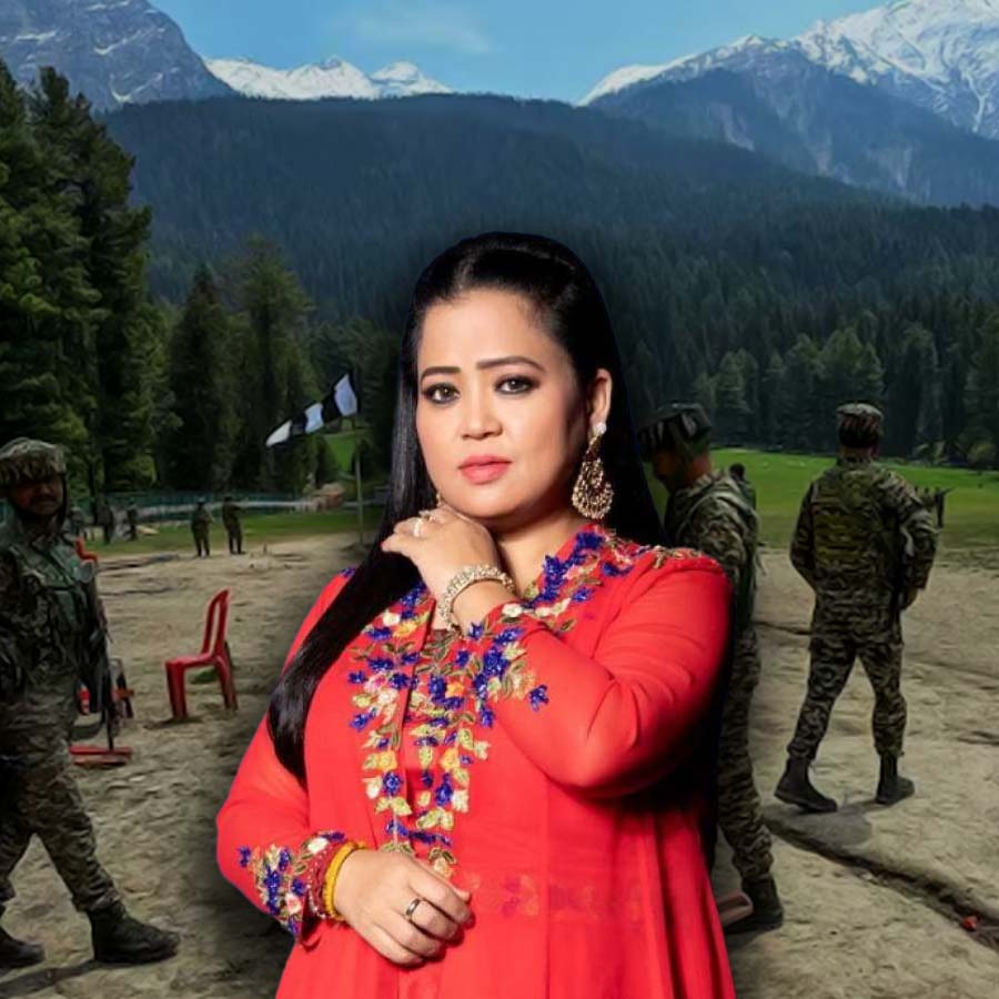 Comedian Bharti Singh broke down in front of camera due to Pahalgam incident