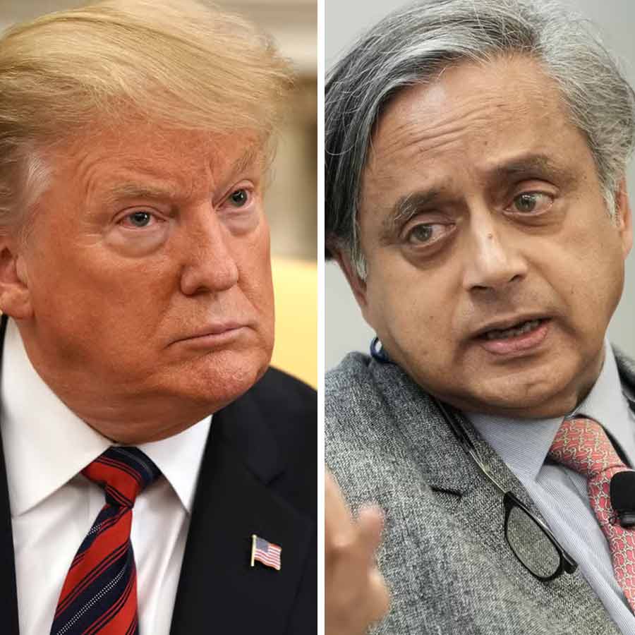 Congress MP Shashi Tharoor rejects Donald Trump’s ‘dead economy’ remark for India