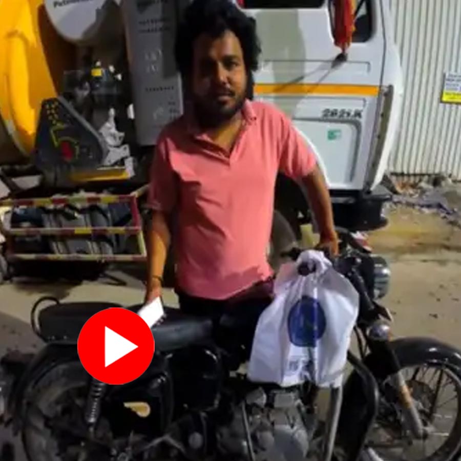 a man books app bike not for ride