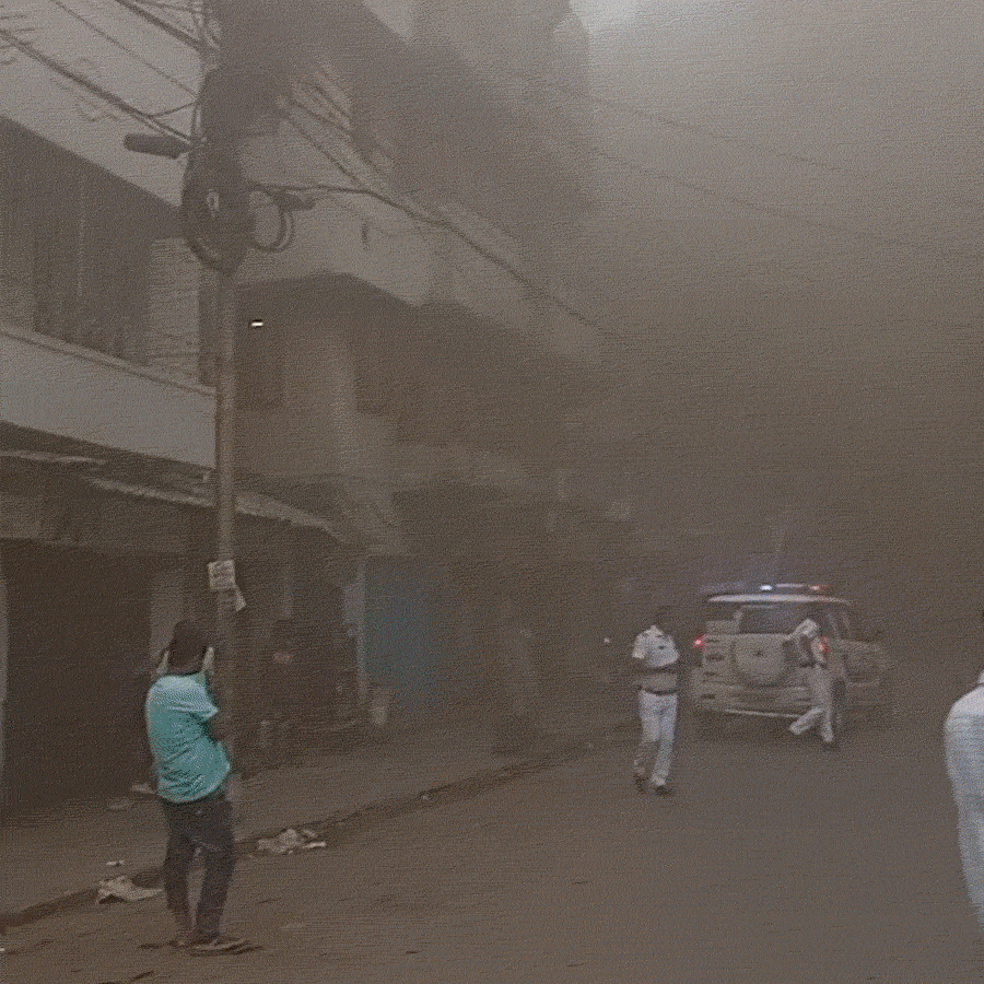 Fire at Bondel Gate medical supply production factory dgtl