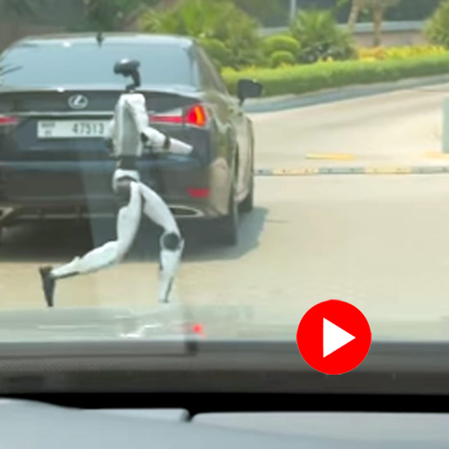 Video of robot running across Dubai street goes viral dgtl