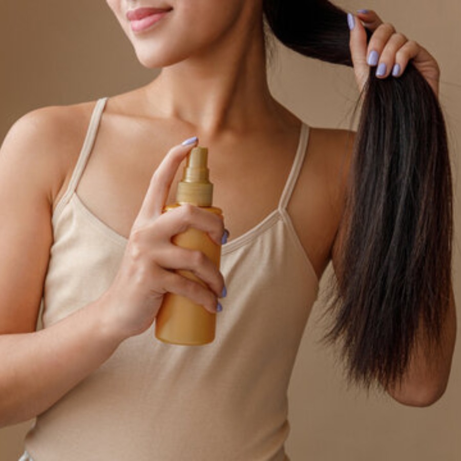 How to make hairspray with pink salt to get silky hair dgtl