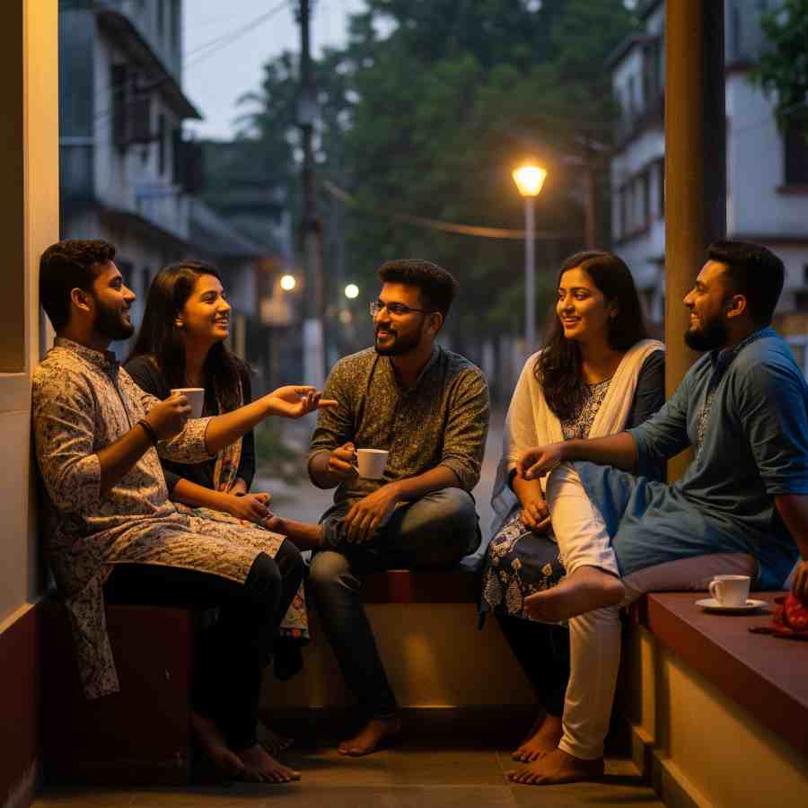 নির্ভেজাল আড্ডার দিন কি ক্রমেই ফুরোচ্ছে?