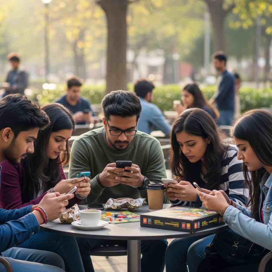 হাত বাড়ালেই 'মুঠোফোন'।