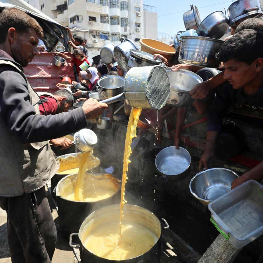 Those without cash in Gaza City are meeting their needs through bartering