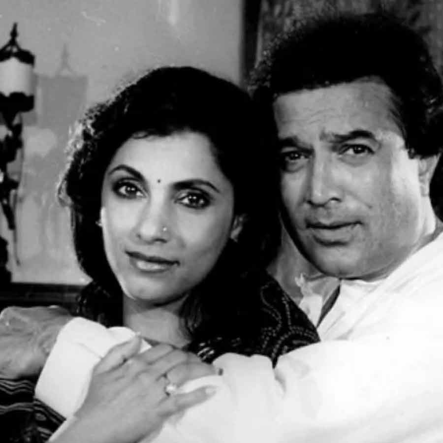 Dimple Kapadia and Rajesh Khanna