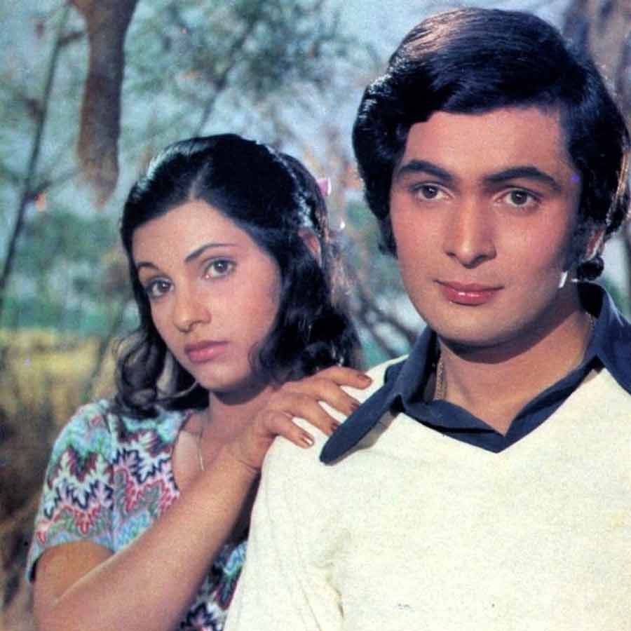 Dimple Kapadia and Rishi Kapoor