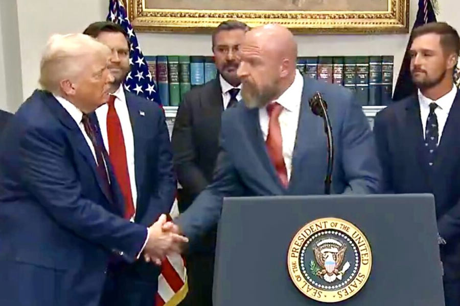 Why American President Donald Trump gave wwe star Tripple H an important responsibility to shape country’s Fitness