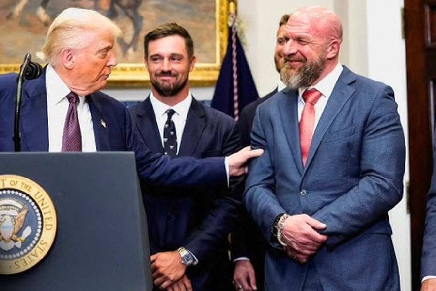 Why American President Donald Trump gave wwe star Tripple H an important responsibility to shape country’s Fitness